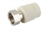 PPR Prechodka kov 25 x 1" s prevlečnou maticou (SZM02532XX)